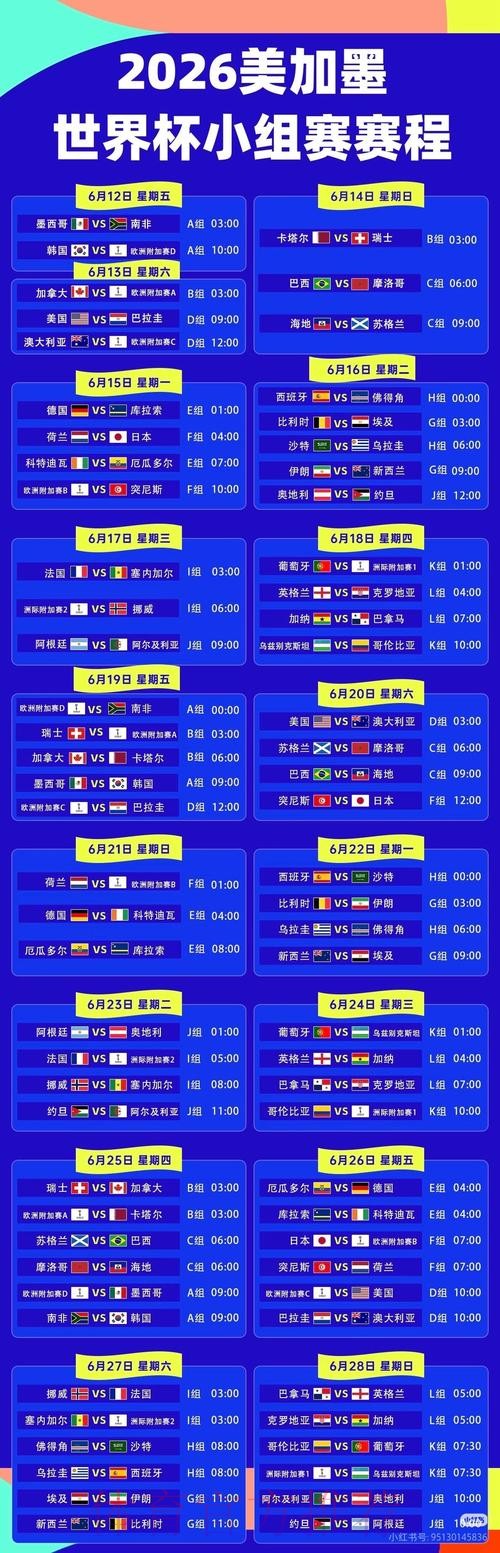 2026世界杯直播更新 2026世界杯直播更新